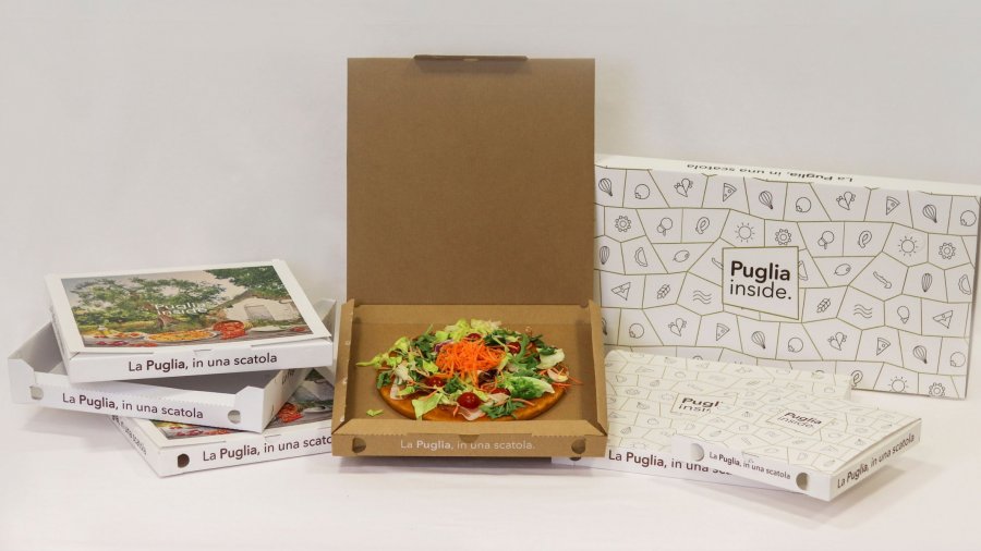 100 Piatti Triangolari In Cartone Per Pizza - Vassoio Da Asporto Per Trancio - Foto 4